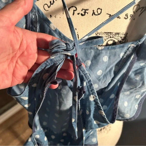 Fashion nova Polka dot open back jumpsuit - Picture 5 of 14